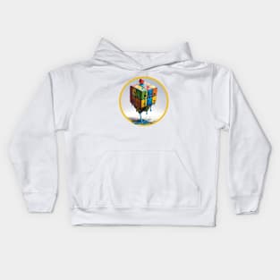 Melting Rubik Cube Kids Hoodie